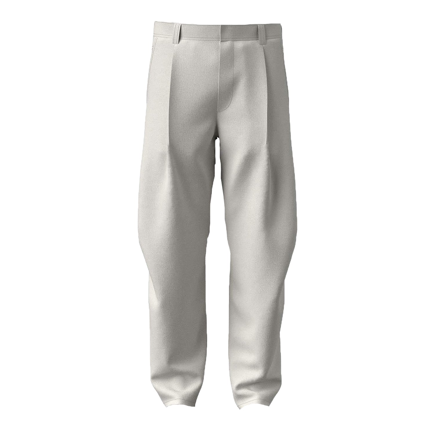White - Front - Diesel Mens P-Arthur Regular Trousers