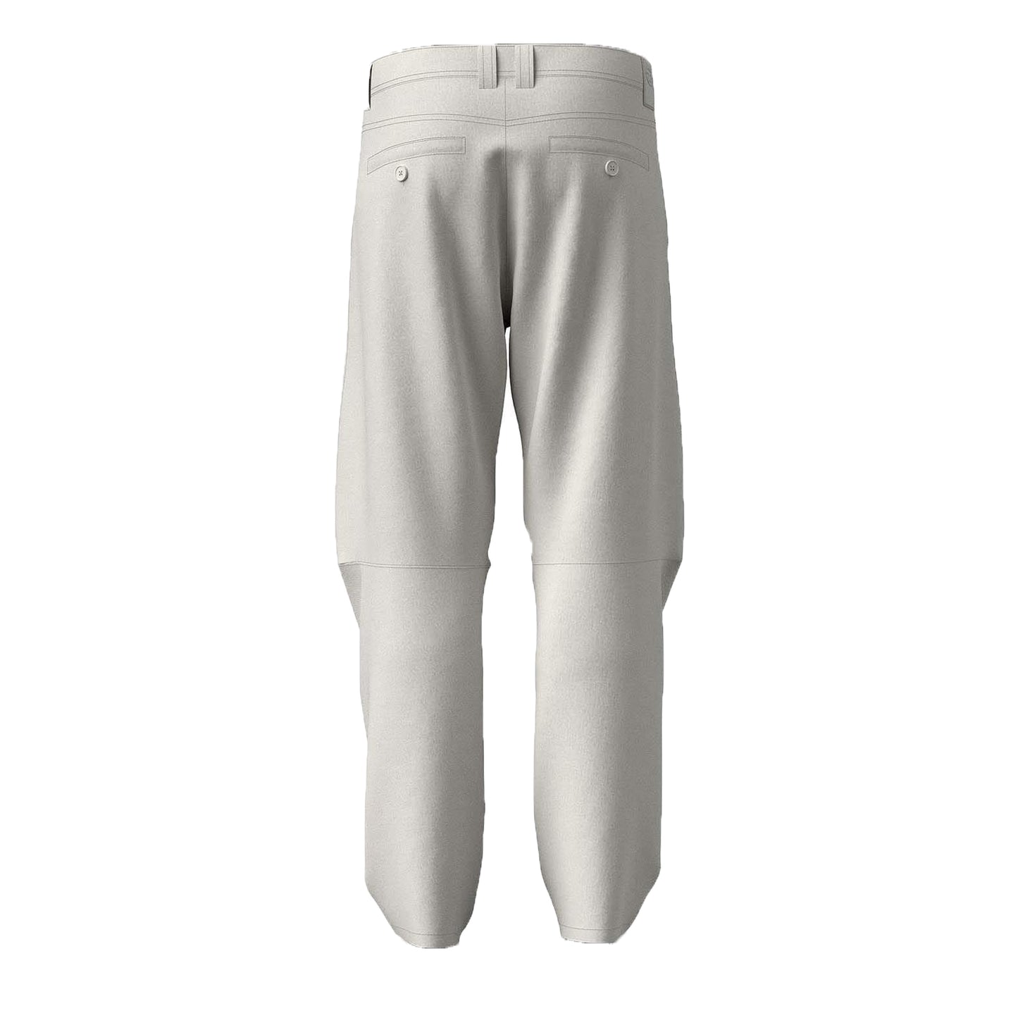 White - Back - Diesel Mens P-Arthur Regular Trousers