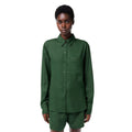 Green - Lifestyle - Lacoste Womens-Ladies Flowing Lyocell Oversized Shirt