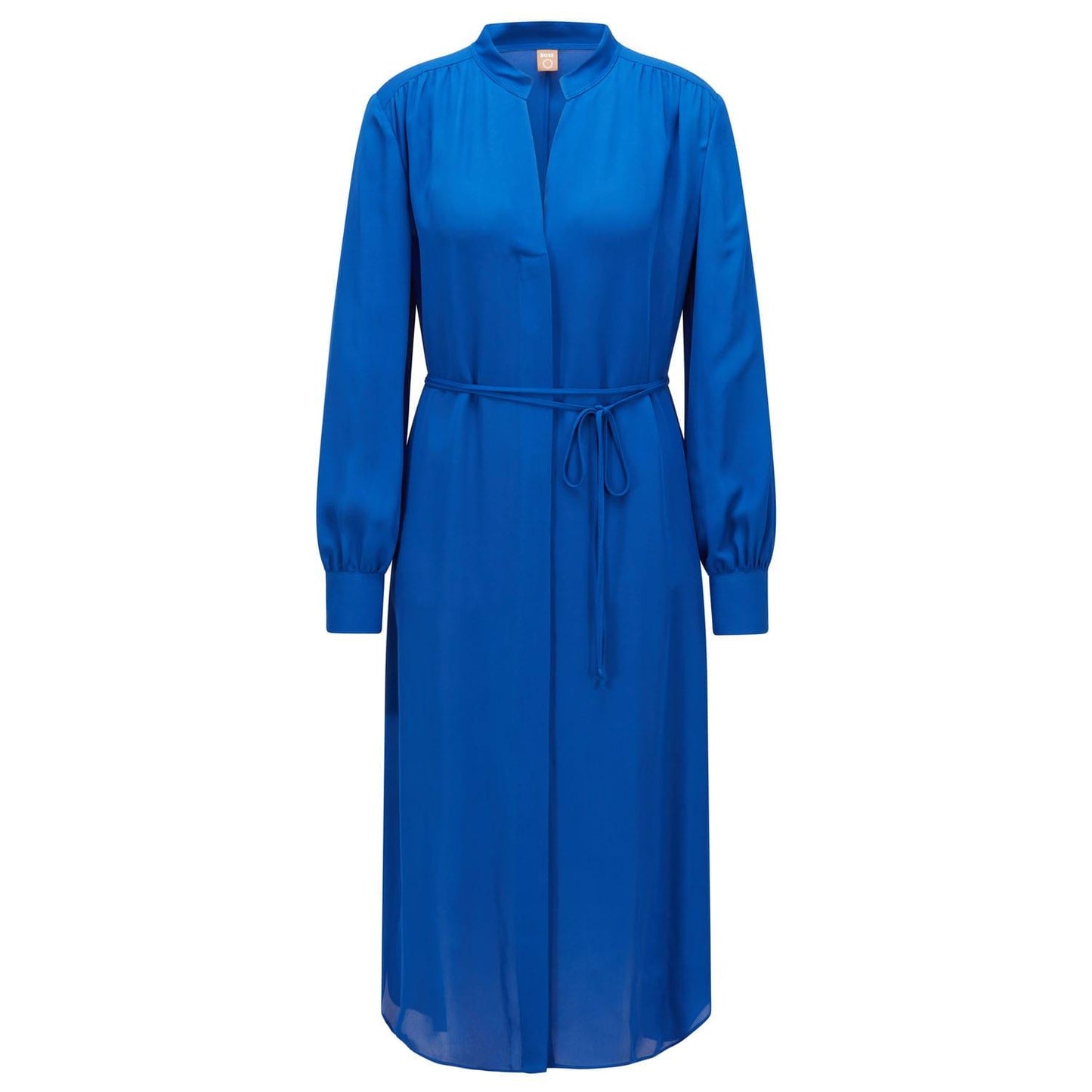 Blue - Front - Boss Womens-Ladies Dibanora 6 Casual Dress