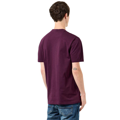 Berry - Back - Weekend Offender Mens Takaji Parachute Pocket T-Shirt