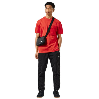 Red - Pack Shot - Weekend Offender Mens Takaji Parachute Pocket T-Shirt