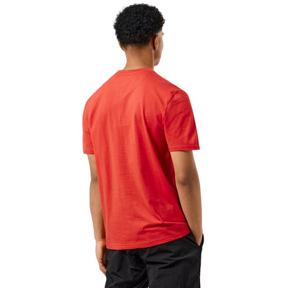 Red - Back - Weekend Offender Mens Takaji Parachute Pocket T-Shirt