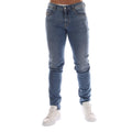 Denim - Front - Diesel Mens 1979 Sleenker Low Rise Skinny Jeans