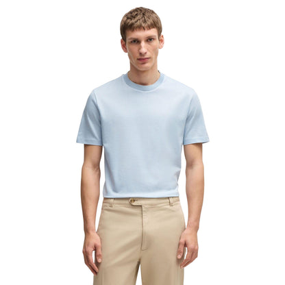 Blue - Lifestyle - Boss Mens H-Thompson 432 T-Shirt