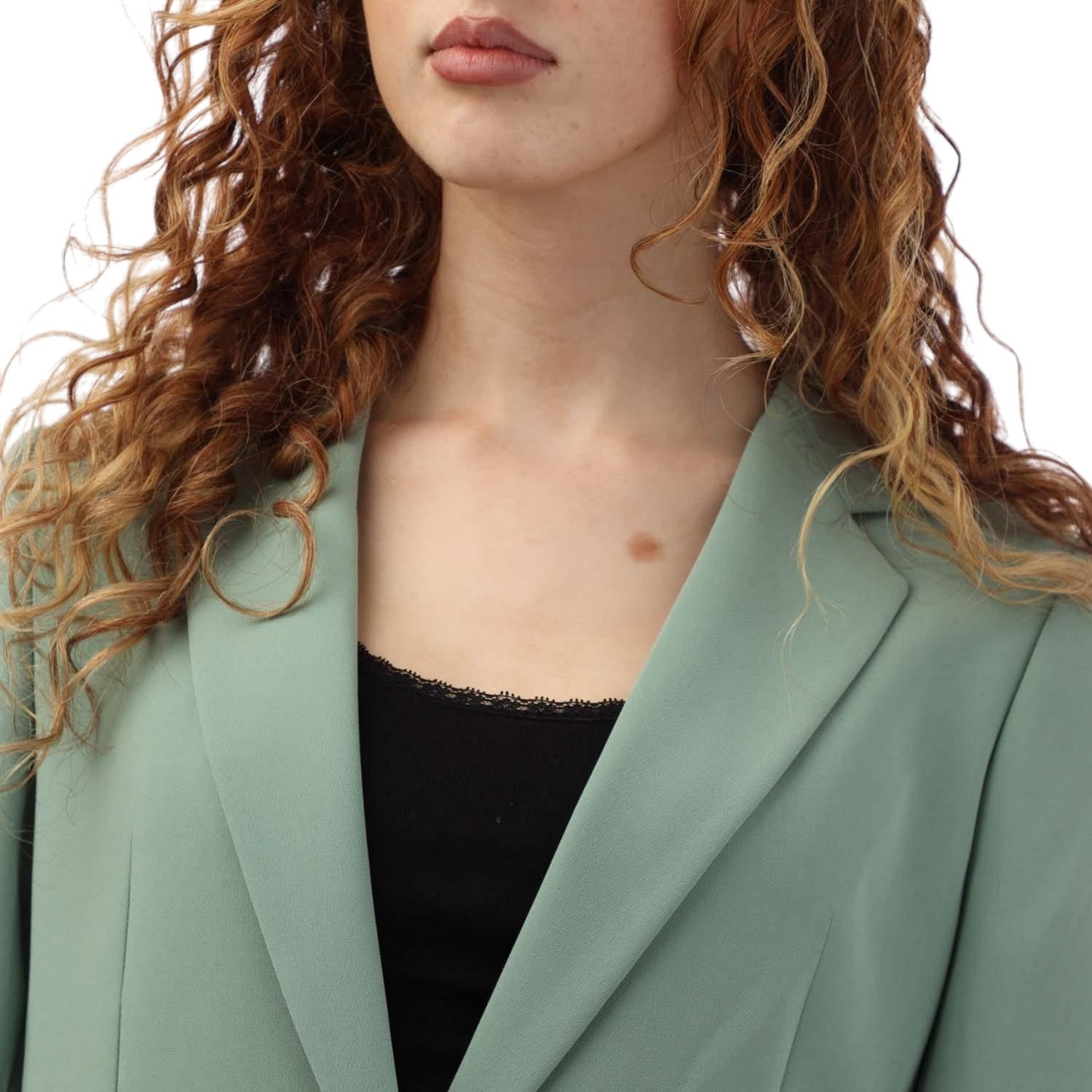 Green - Side - Boss Womens-Ladies Jocaluah Blazer