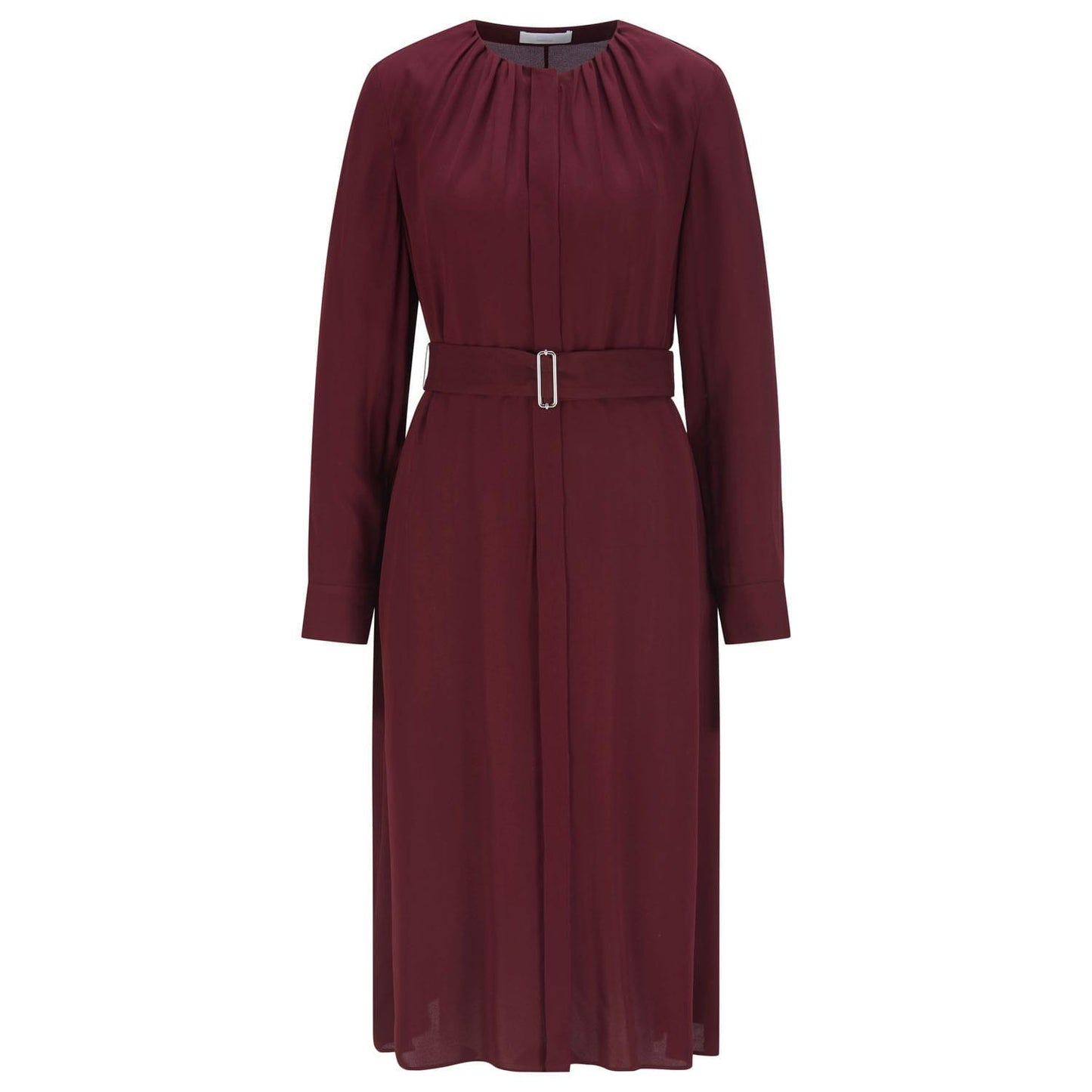 Red - Front - Boss Womens-Ladies Dibanora1 Dress