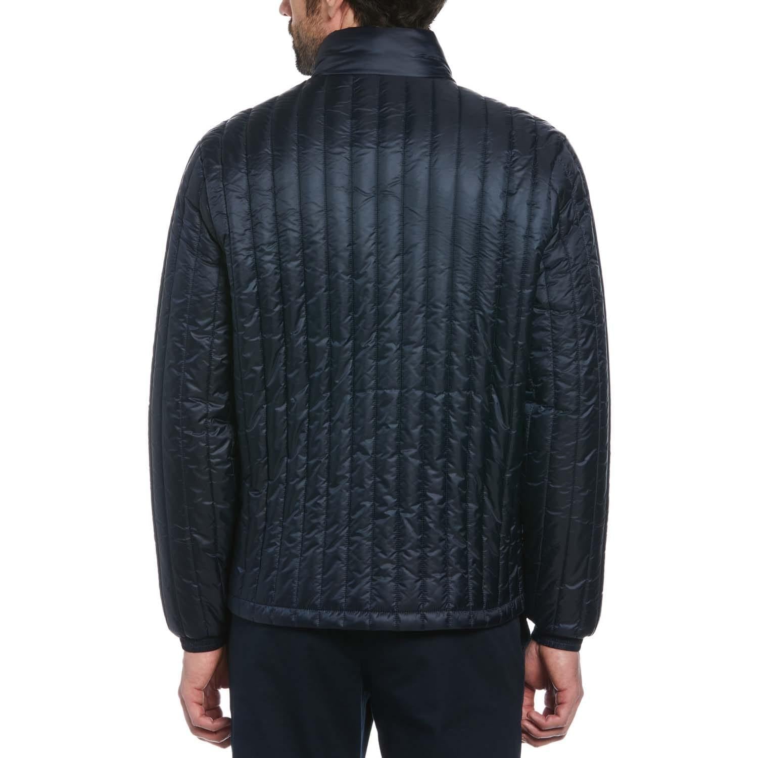 Dark Sapphire - Back - Original Penguin Mens Quilted Jacket