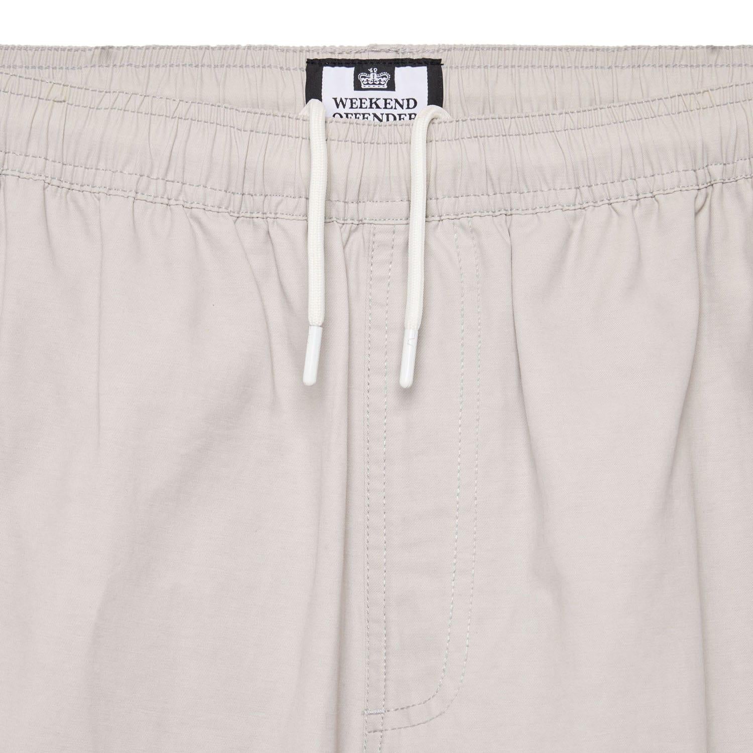 Light Grey - Lifestyle - Weekend Offender Mens Hoshino Jogging Bottoms