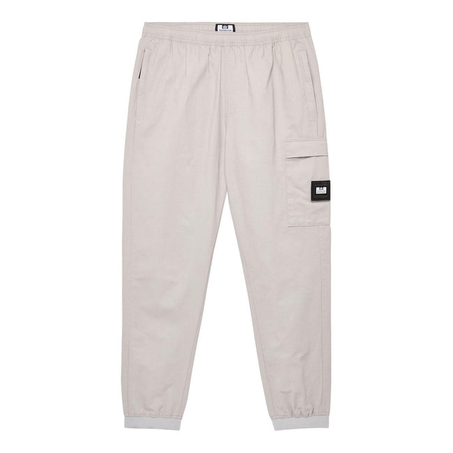 Light Grey - Front - Weekend Offender Mens Hoshino Jogging Bottoms
