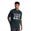 Navy - Lifestyle - Lyle & Scott Mens A Guide To Scotland Graphic T-Shirt