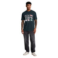 Navy - Pack Shot - Lyle & Scott Mens A Guide To Scotland Graphic T-Shirt