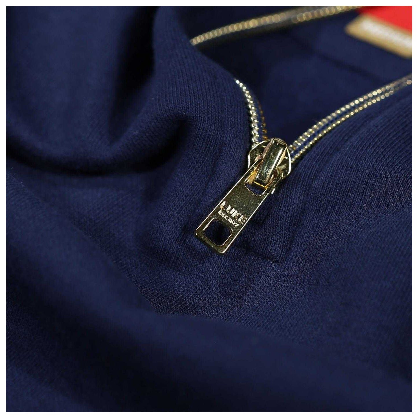 Navy - Lifestyle - Luke 1977 Mens Higgs 2 Quarter Zip Sweatshirt