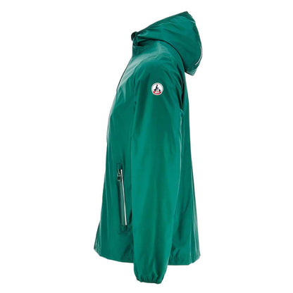 Green - Side - Jott Unisex Adult Manille Packable Waterproof Jacket