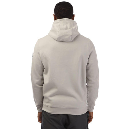 Light Grey - Back - Weekend Offender Mens Daponte Full Zip Hoodie