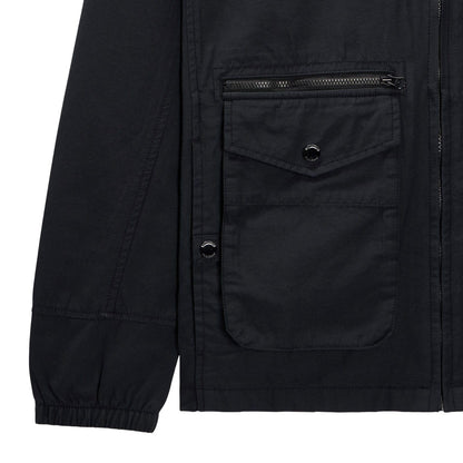 Black - Lifestyle - Weekend Offender Mens Vinnie Pocket Overshirt