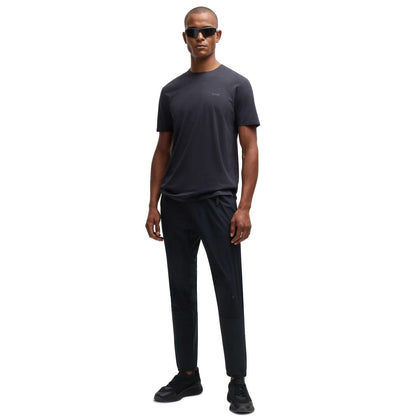Black - Lifestyle - Boss Mens Hwoven Tracksuit Bottoms