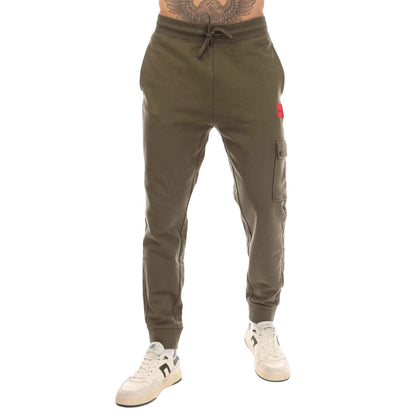 Beige - Front - Hugo Boss Mens Dwellroom Jogging Bottoms