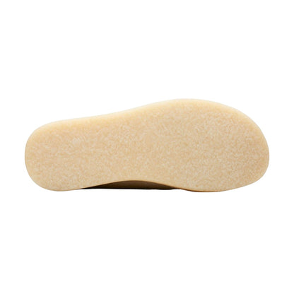 Beige - Close up - Clarks Mens Desert Nomad Suede Shoes