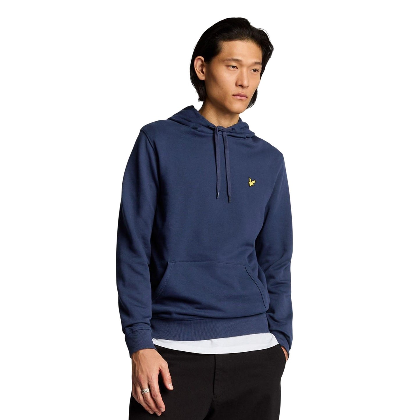 Navy - Lifestyle - Lyle & Scott Mens Eagle Hoodie
