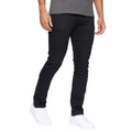 Black - Lifestyle - Crosshatch Mens Buraca Slim Jeans