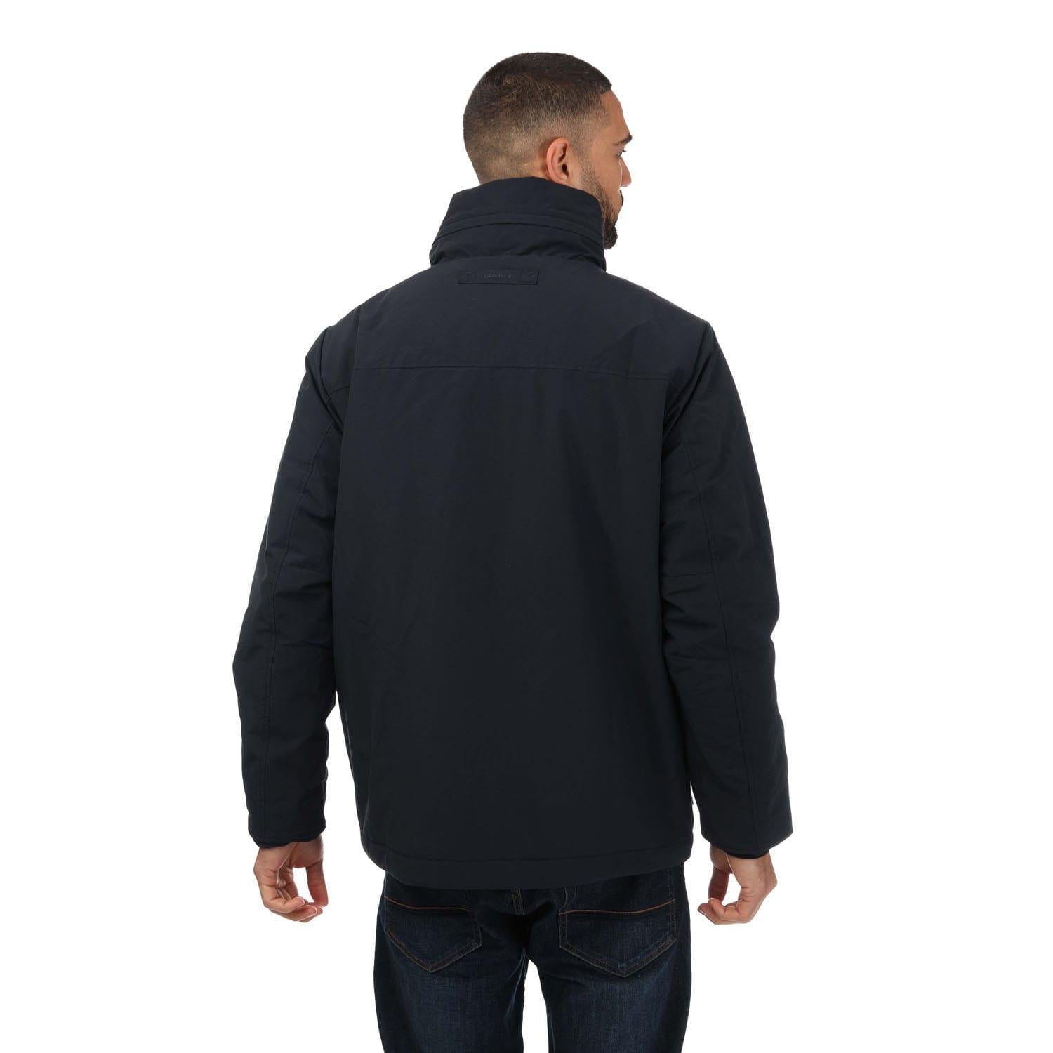 Blue - Back - Gant Mens Mist Jacket