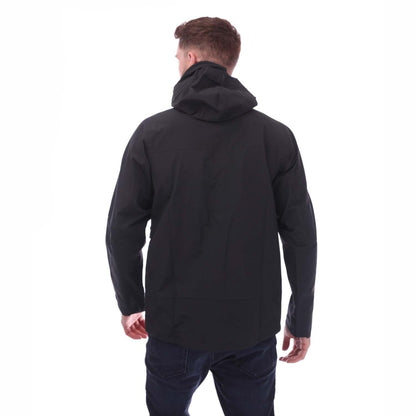 Black - Back - Berghaus Mens Highland Storm 3L Waterproof Jacket