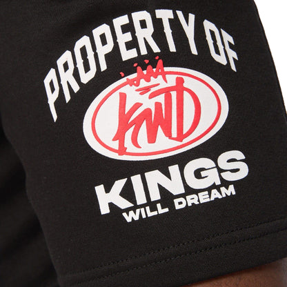 Black - Lifestyle - Kings Will Dream Mens Prop Sweat Shorts