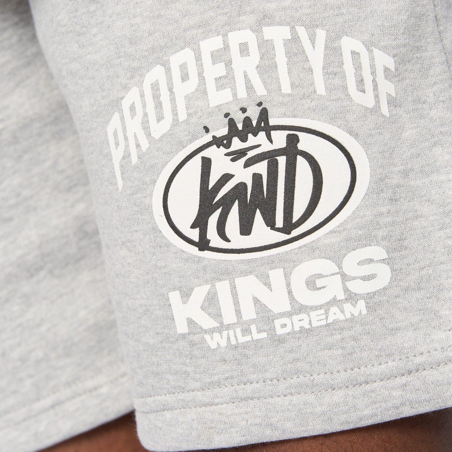Grey Marl - Lifestyle - Kings Will Dream Mens Prop Sweat Shorts