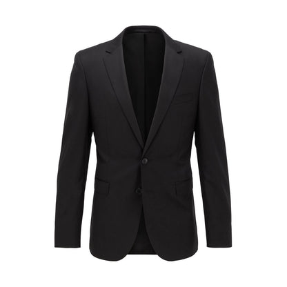 Black - Front - Boss Mens Ryan Blazer