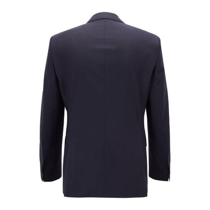 Dark Blue - Back - Boss Mens Johnstons1 Blazer