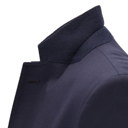 Dark Blue - Side - Boss Mens Johnstons1 Blazer