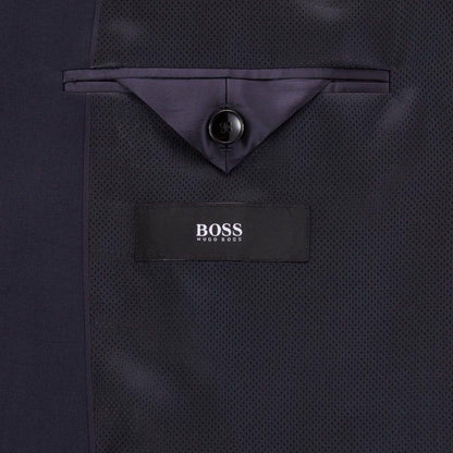 Dark Blue - Lifestyle - Boss Mens Johnstons1 Blazer