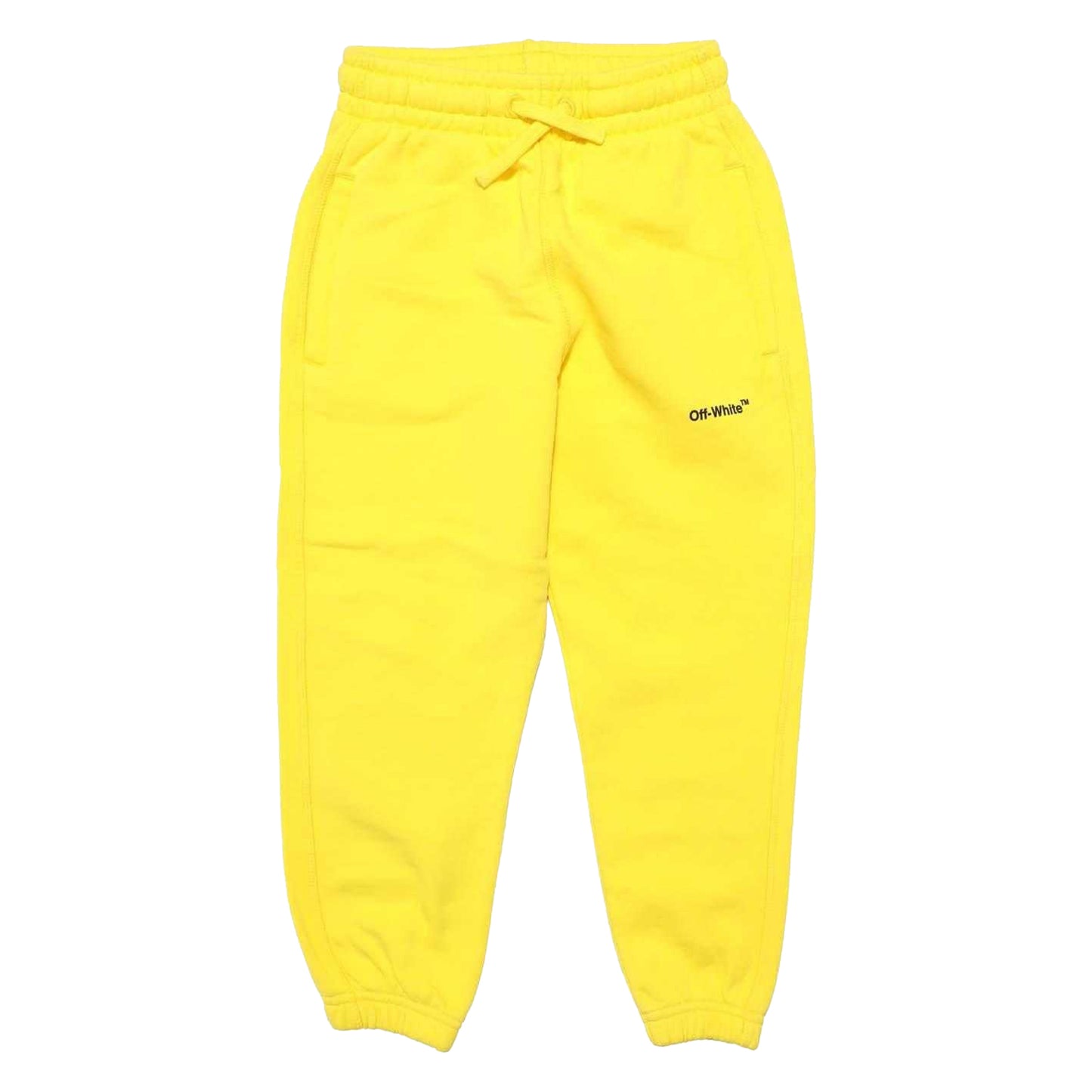 Yellow - Front - Off White Childrens-Kids Monster Arrow Sweatpants