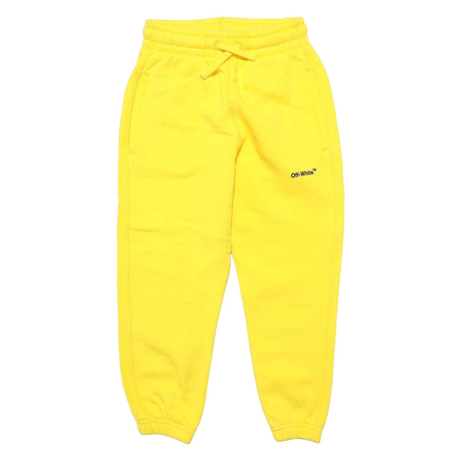 Yellow - Front - Off White Childrens-Kids Monster Arrow Sweatpants