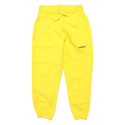 Yellow - Front - Off White Childrens-Kids Monster Arrow Sweatpants