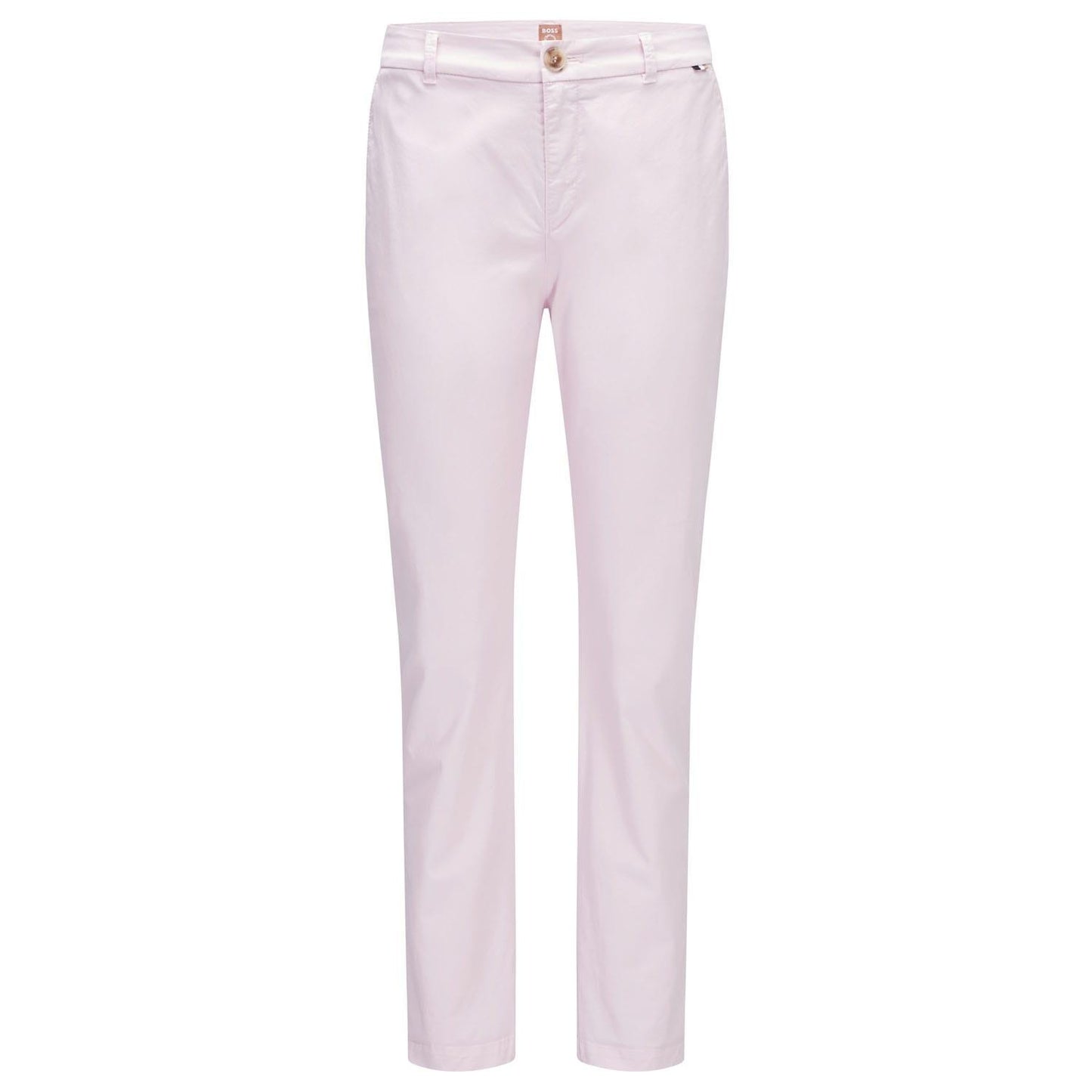Light Pink - Front - Boss Womens-Ladies C_Tachini2-D Trousers