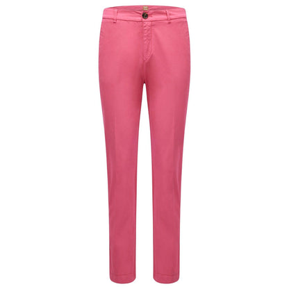 Dark Pink - Front - Boss Womens-Ladies C_Tachini2-D Trousers