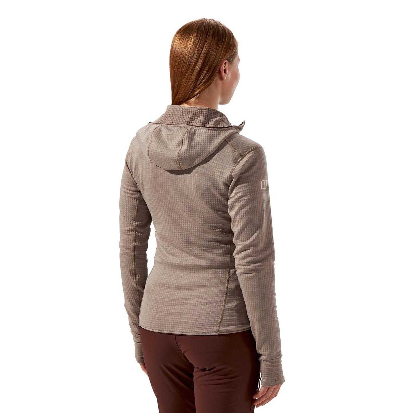 Taupe - Back - Berghaus Unisex Adult Ridge Hiker Hooded Jacket