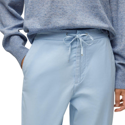 Blue - Side - Boss Womens-Ladies C Tapata-D Trousers
