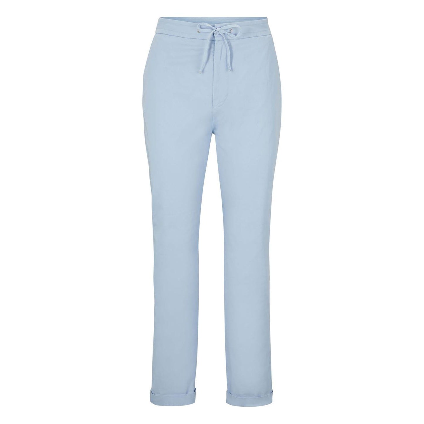 Blue - Front - Boss Womens-Ladies C Tapata-D Trousers