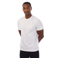 White - Front - Hugo Boss Mens Logo T-Shirt