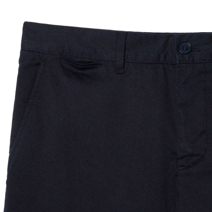 Navy - Side - Lacoste Mens Cotton Stretch Slim Chinos