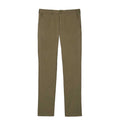 Green - Front - Lacoste Mens Cotton Stretch Slim Chinos