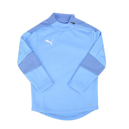 Blue - Front - Puma Childrens-Kids Final Training Fleece Top