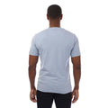 Blue - Back - Boss Mens Mirror Artwork T-Shirt