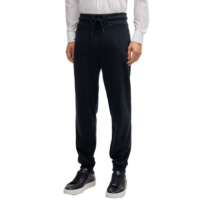 Dark Blue - Lifestyle - Boss Mens P-Lamont 290 Regular Jogging Bottoms