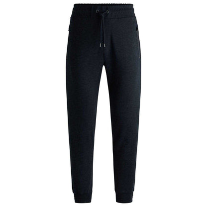 Dark Blue - Front - Boss Mens P-Lamont 290 Regular Jogging Bottoms