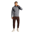 Grey - Pack Shot - Lyle & Scott Mens Full Zip Hoodie