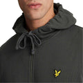 Gunmetal - Side - Lyle & Scott Mens Full Zip Hoodie